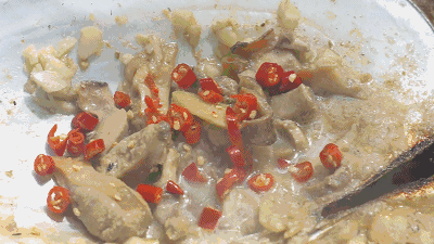 舌尖上的舒兰｜法特镇政府食堂 辣炒嘎啦肉