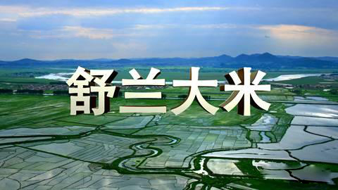剪纸为舒兰大米代言