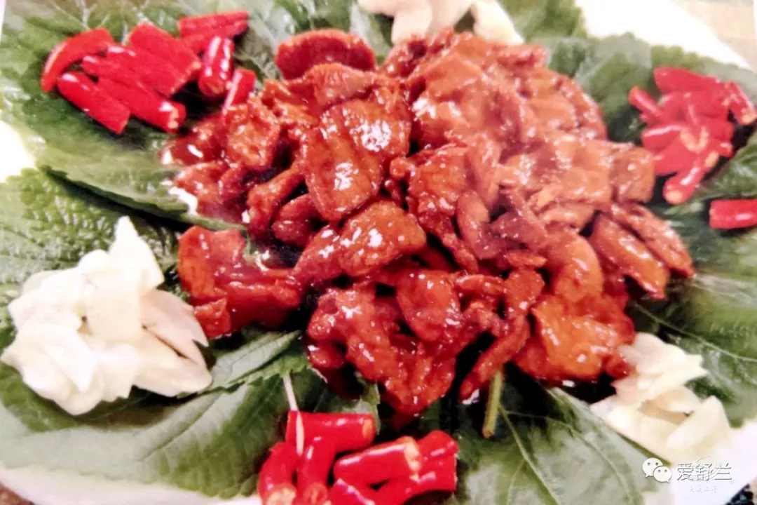 舌尖上的舒兰丨四季丰农家菜 紫苏牛肉