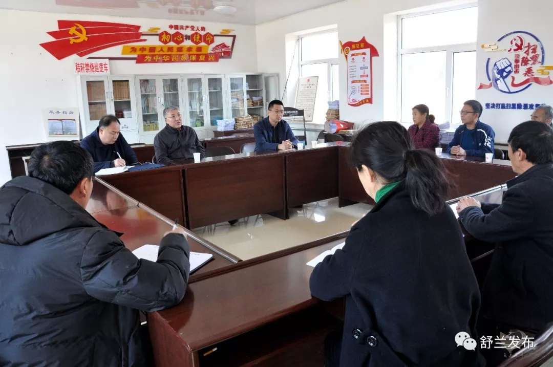 【要闻】舒兰市领导督导调研软弱涣散村党组织整顿工作