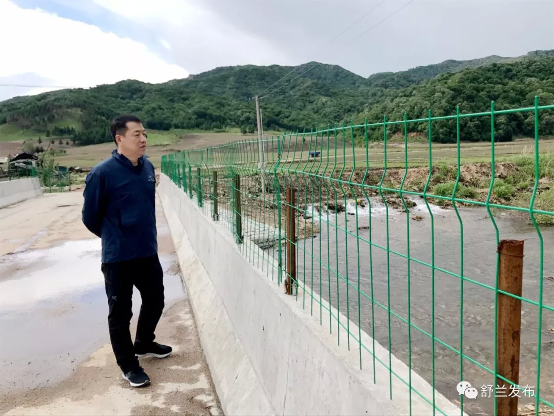 【河长制】舒兰市领导到开原镇开展巡河工作
