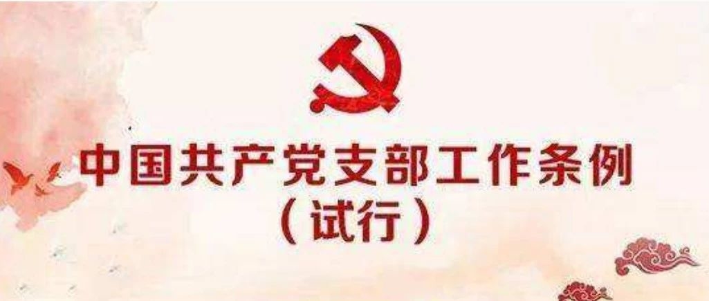 【吉林省城市基层党建进行时】学习《中国共产党支部工作条例（试行）》专题党课