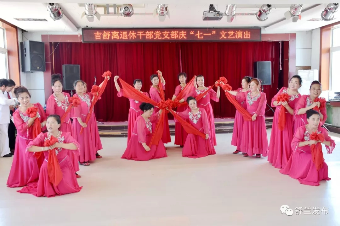 【庆祝建党98周年】吉舒街道关工委、吉舒街道离退休干部联合共建党支部开展庆“七一”系列活动