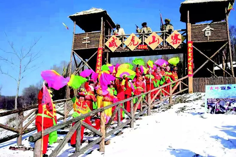 [吉林文旅] 二合屯，雪中绽放的童话世界