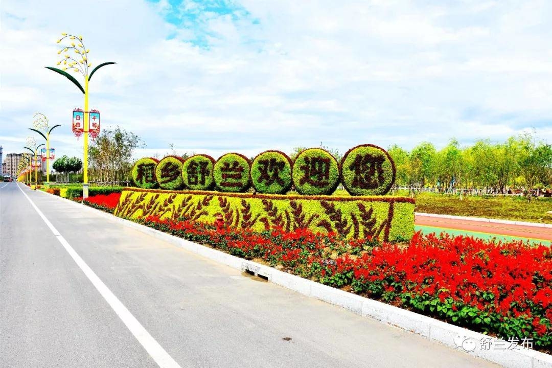 【城市建设系列报道之一】绿化+亮化，稻乡舒兰“颜值”爆表！