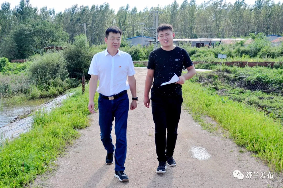 【河长制】舒兰市领导到七里乡开展巡河工作