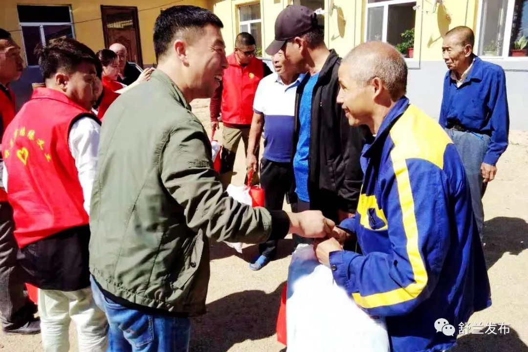 【新时代文明实践】舒兰市新时代文明志愿者送温暖到新安乡福利服务中心