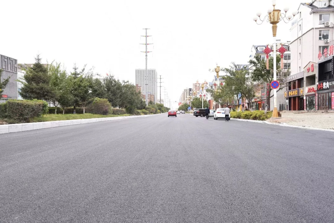 【好消息】舒兰市滨河大街道路维修工程提前竣工通车