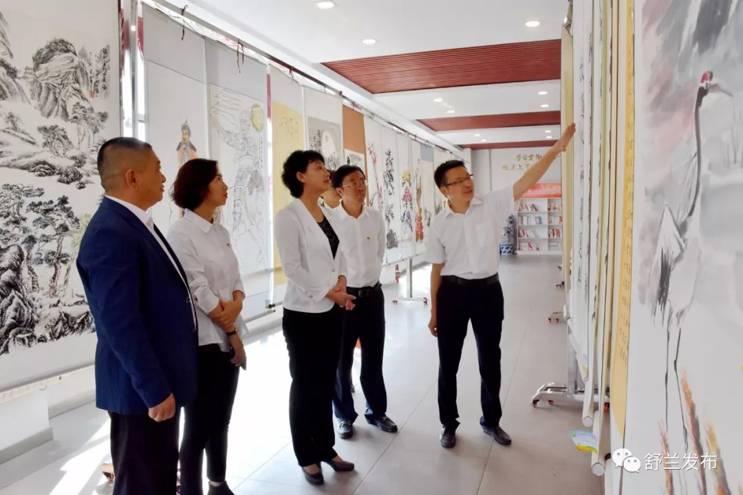 【聚焦】文旅融合 翰墨飘香——舒兰市向中华人民共和国70周年华诞献礼书法美术作品邀请展开展
