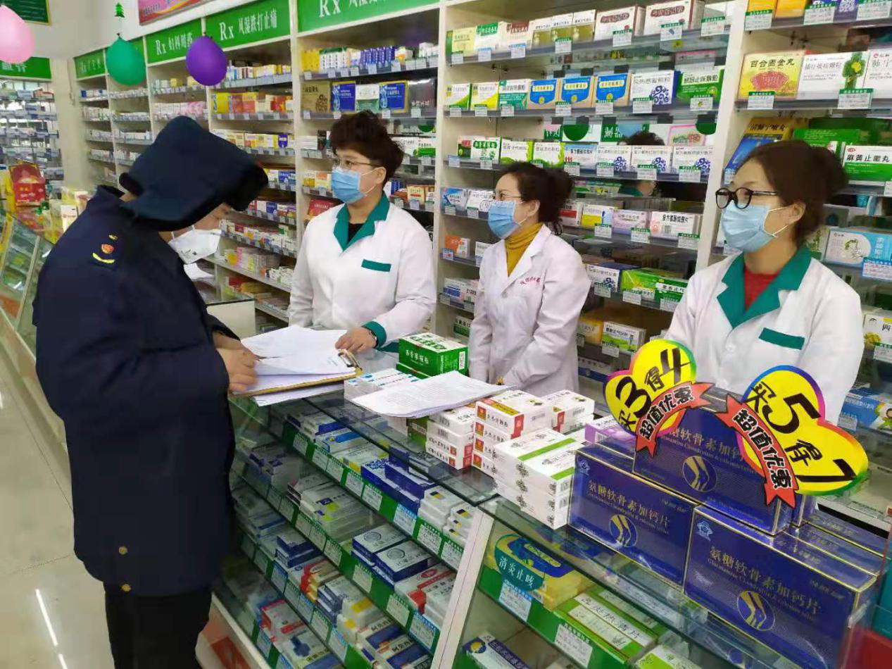 舒兰市市场监督管理局疫情防控工作在进行