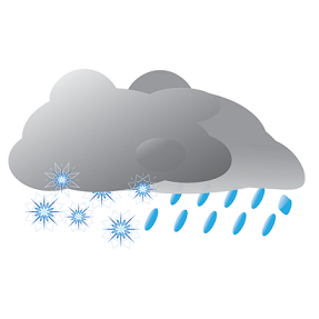 明天我市有雨夹雪天气 过后迎来降温注意保暖