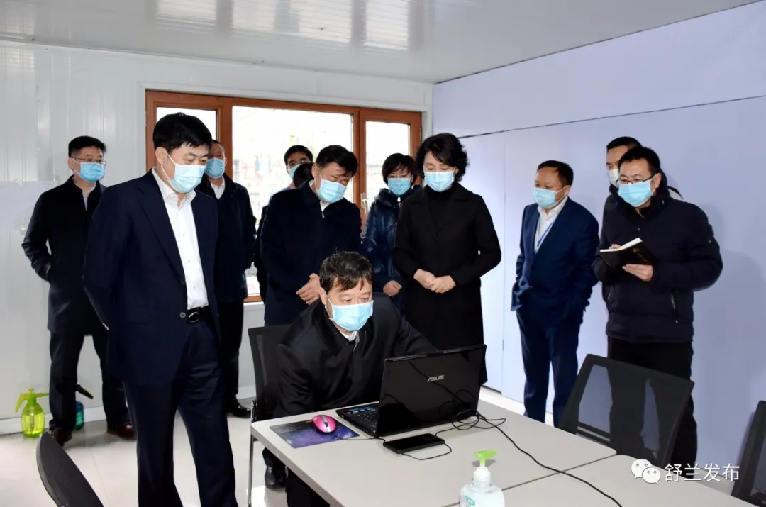【头条】吉林市委书记王庭凯到舒兰市督导检查疫情防控工作