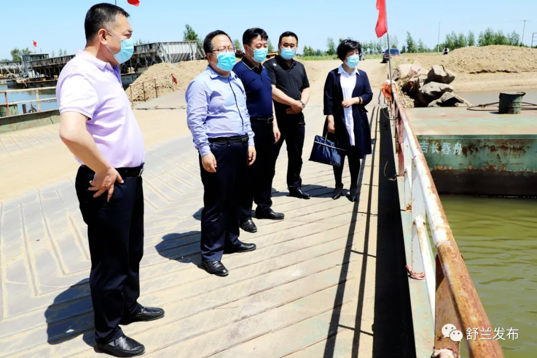 【舒兰加油 复工复产】舒兰市政协主席张维吉到白旗镇调研企业复工复产和防汛工作