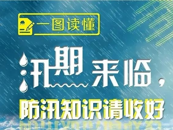 一图读懂丨汛期来临，防汛知识请收好