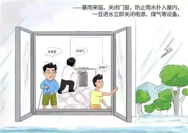 雨季防汛安全常识