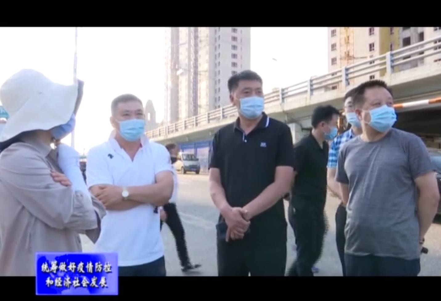舒兰市领导检查常态化疫情防控、城区环境卫生、老旧小区改造工作