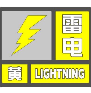 7月15日雷电黄色预警