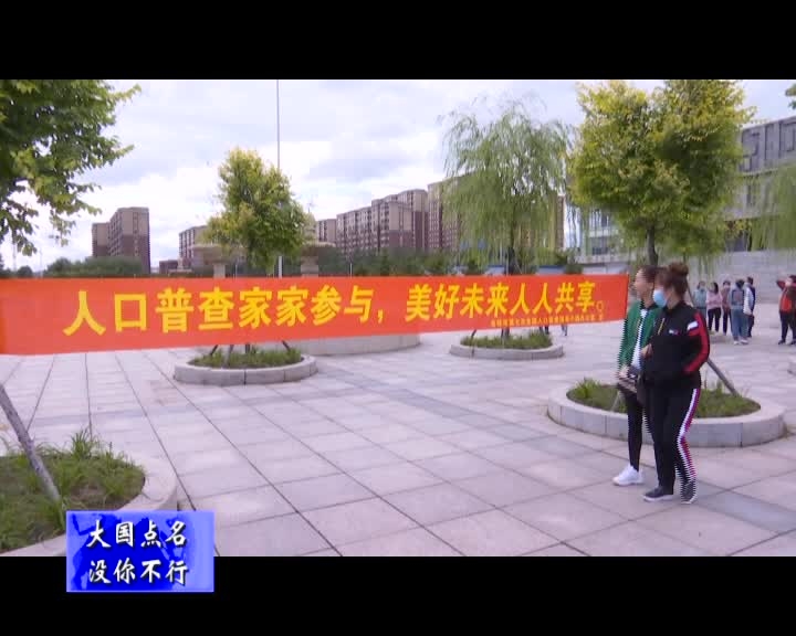 舒兰市统计局举行第七次全国人口普查宣传活动