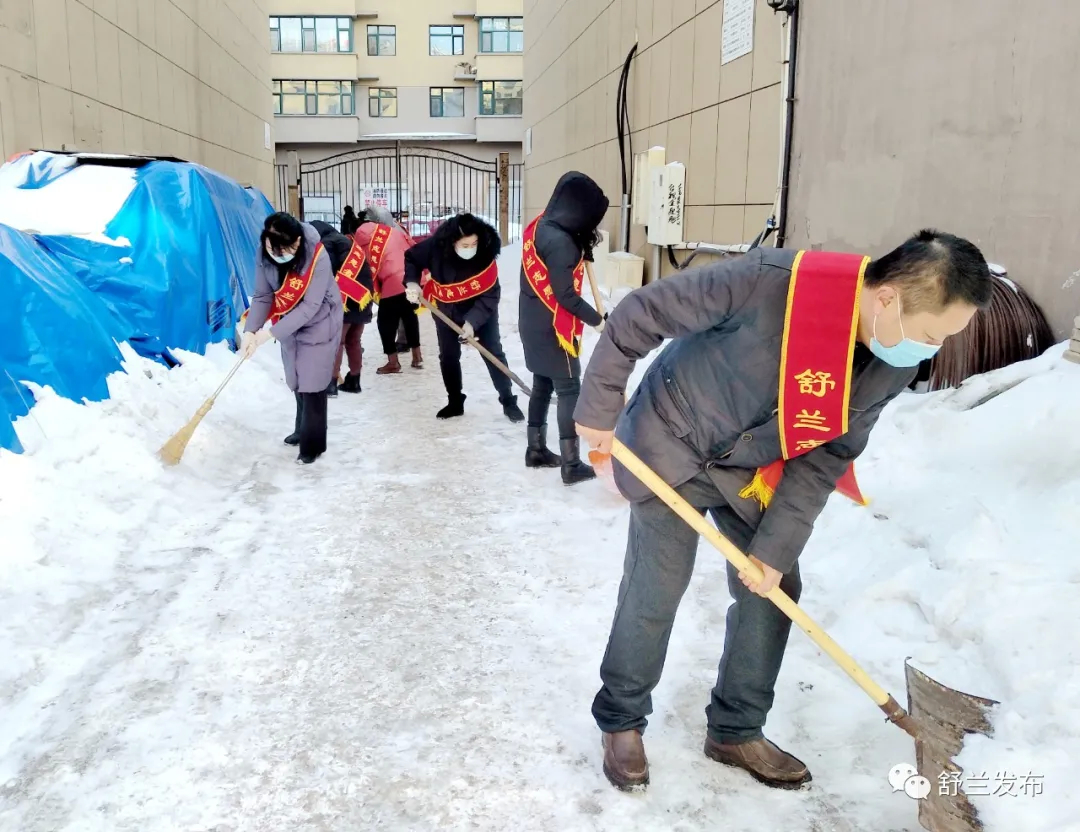 舒兰市南城街道开展“3.5”学雷锋志愿服务活动