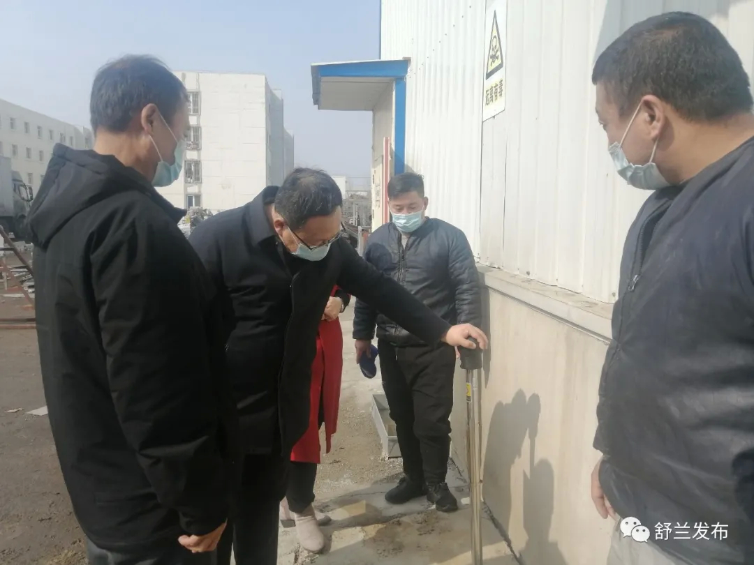 舒兰市领导检查农业行业屠宰企业、饲料加工企业安全生产工作