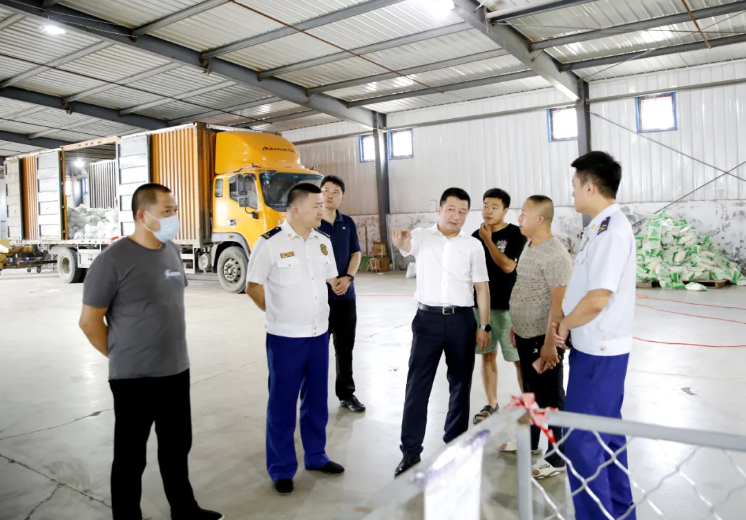 舒兰市领导检查消防安全工作