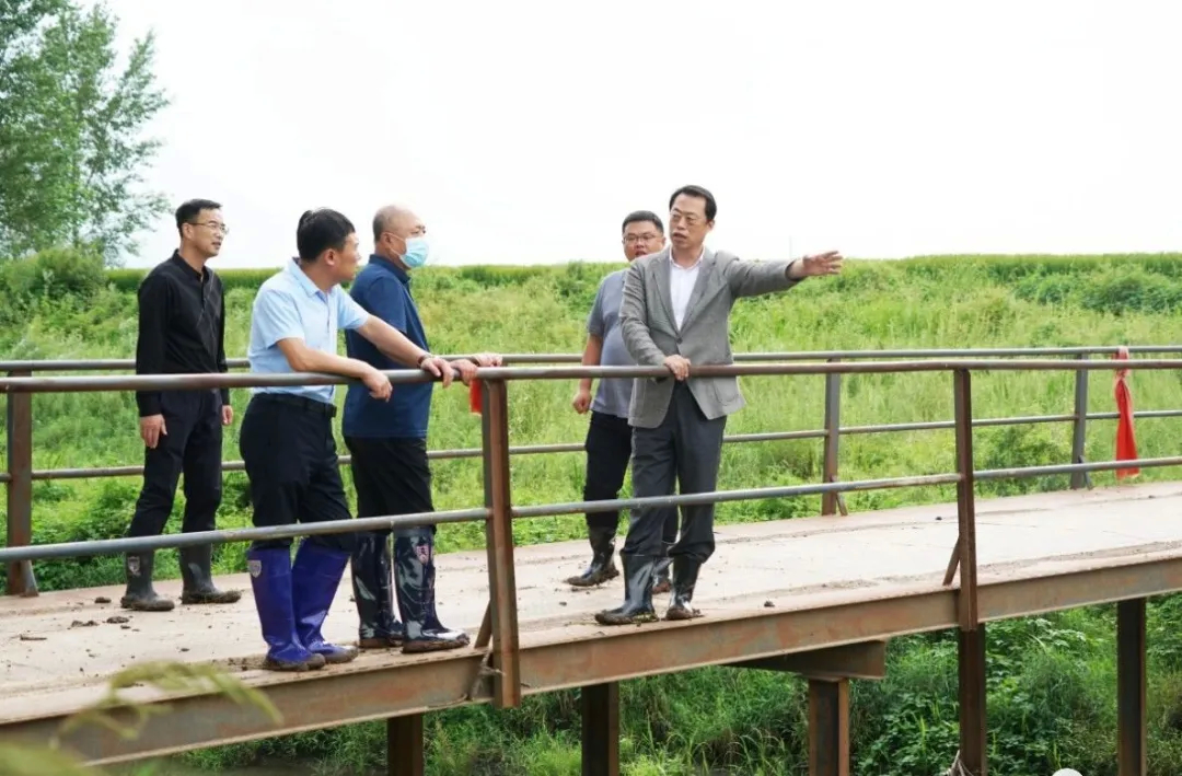 吉林市委常委张静辉到舒兰市开展巡河工作