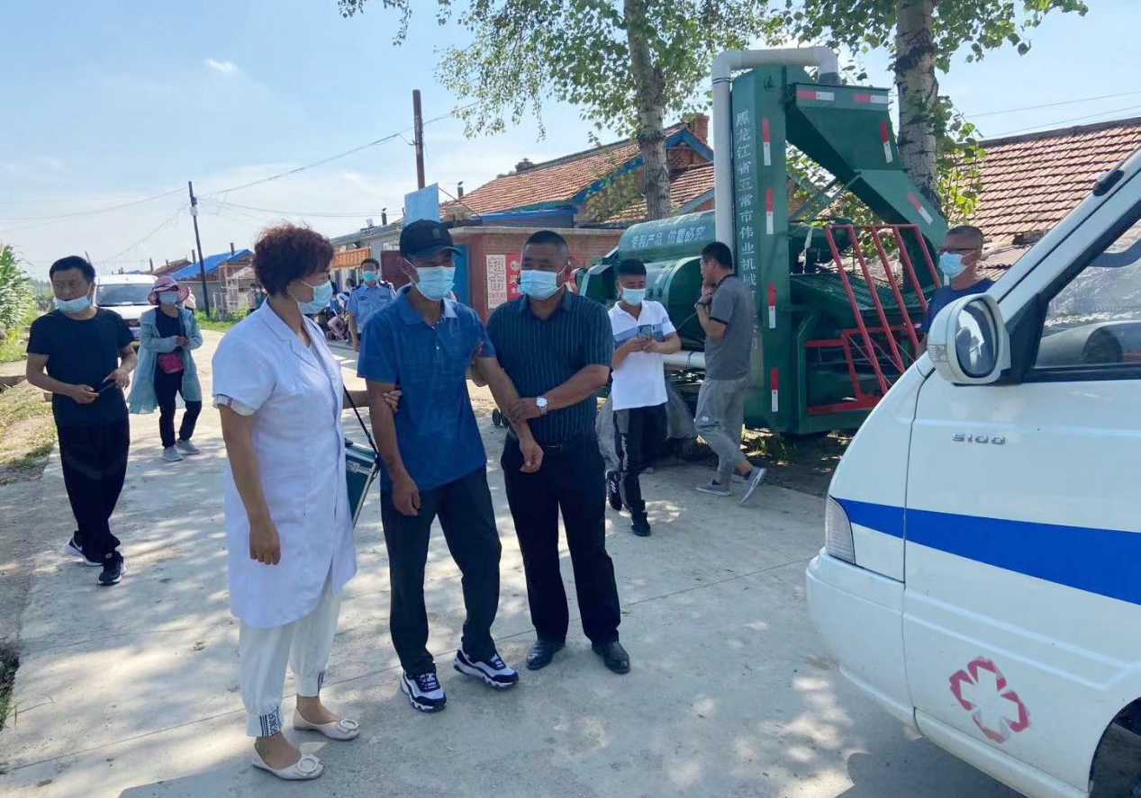 舒兰市水曲柳镇组织开展防汛应急演练