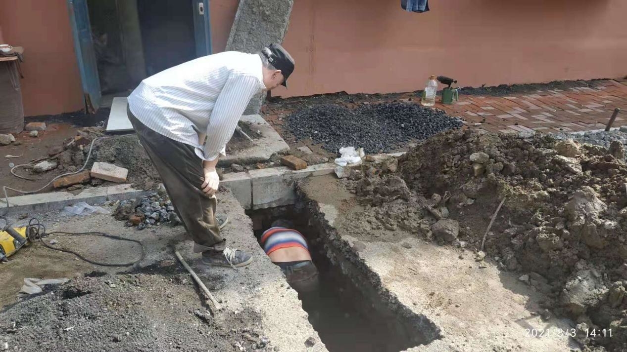 【我为群众办实事】舒兰市吉舒街道丰广社区：下水道疏通了 群众心情舒畅了