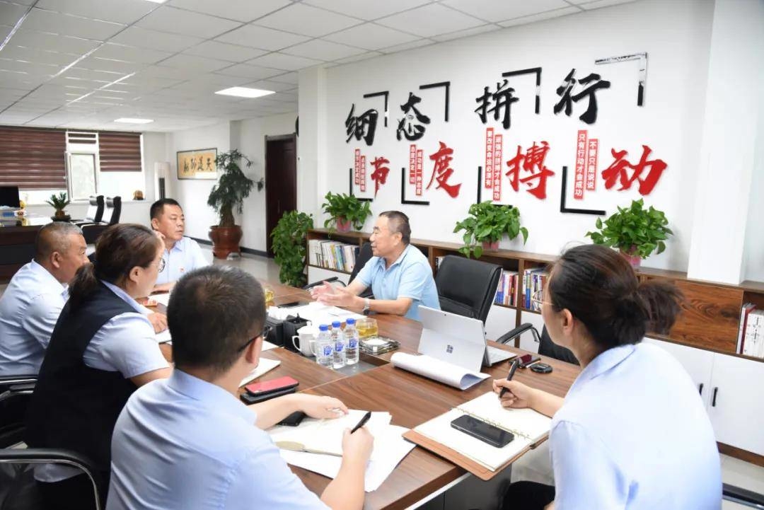 舒兰市城投公司赴桦甸市国发集团考察学习