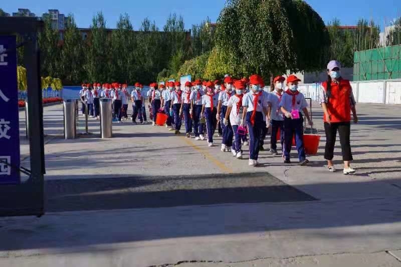 舒兰市：文明城市你我共建 志愿服务少年先行