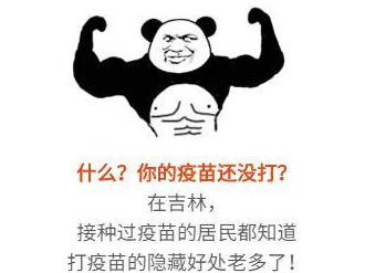@吉林市人，打疫苗的好处了解一下！