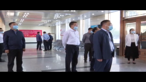 舒兰市委书记朱永忠带队调研社会治理综合服务中心建设情况