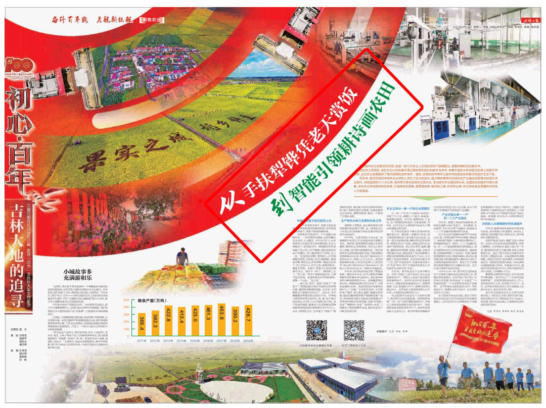 从手扶犁铧凭老天赏饭 到智能引领耕诗画农田