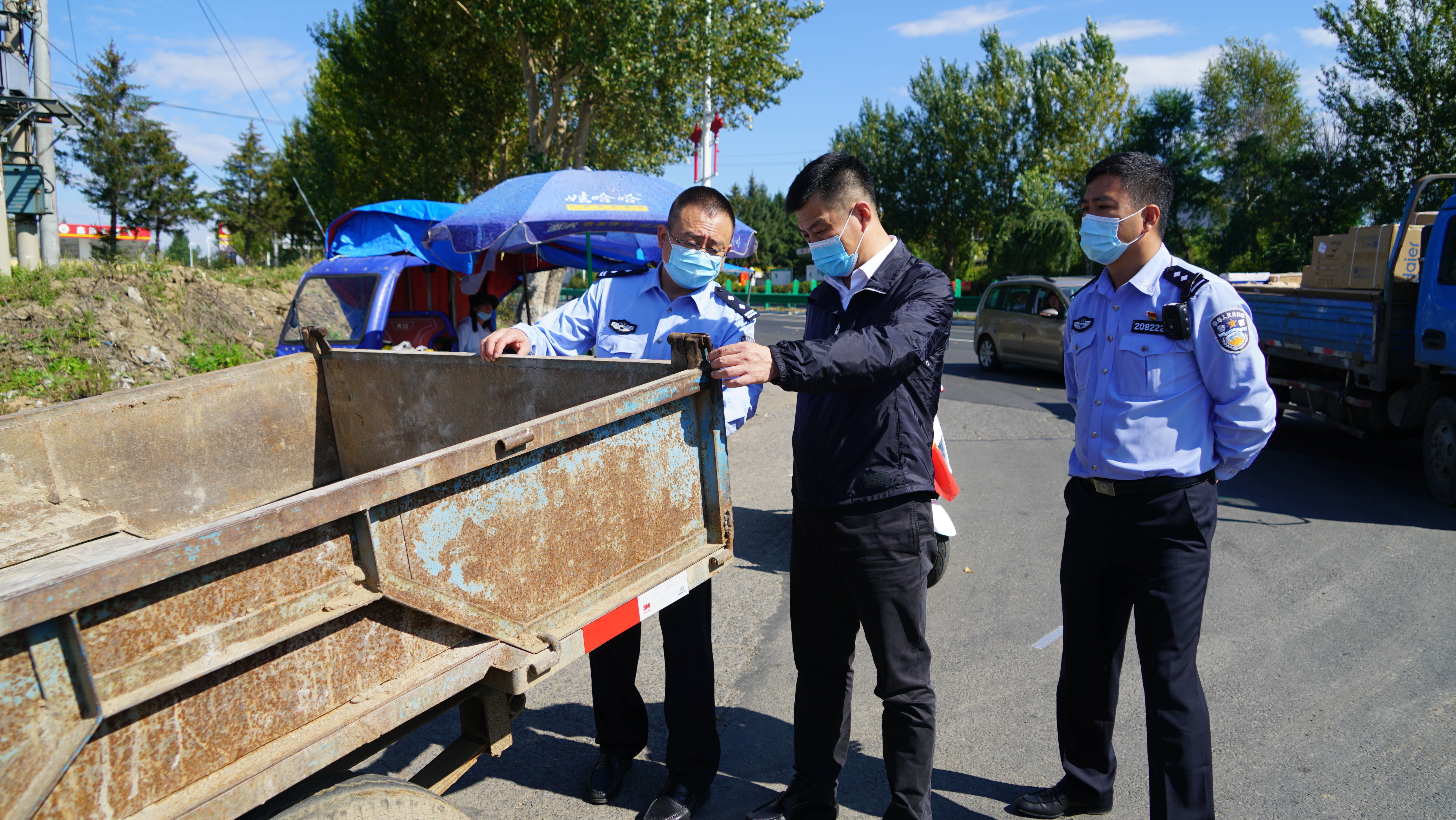 舒兰市领导开展安全生产工作检查