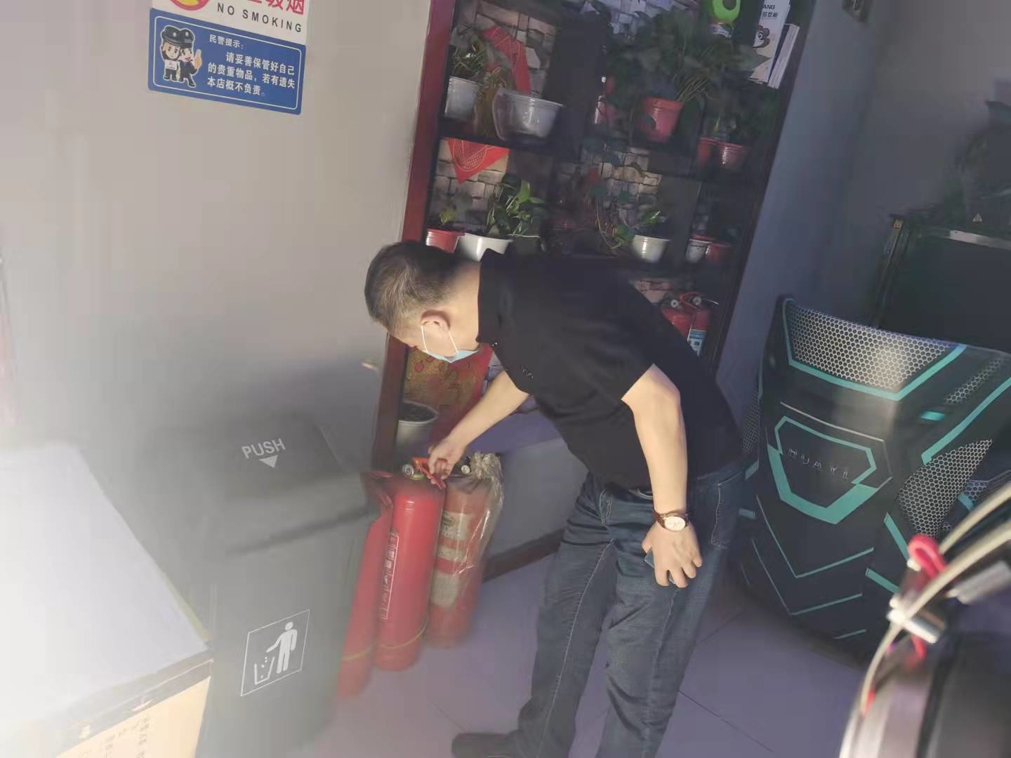 北城街道开展燃气安全检查宣传活动