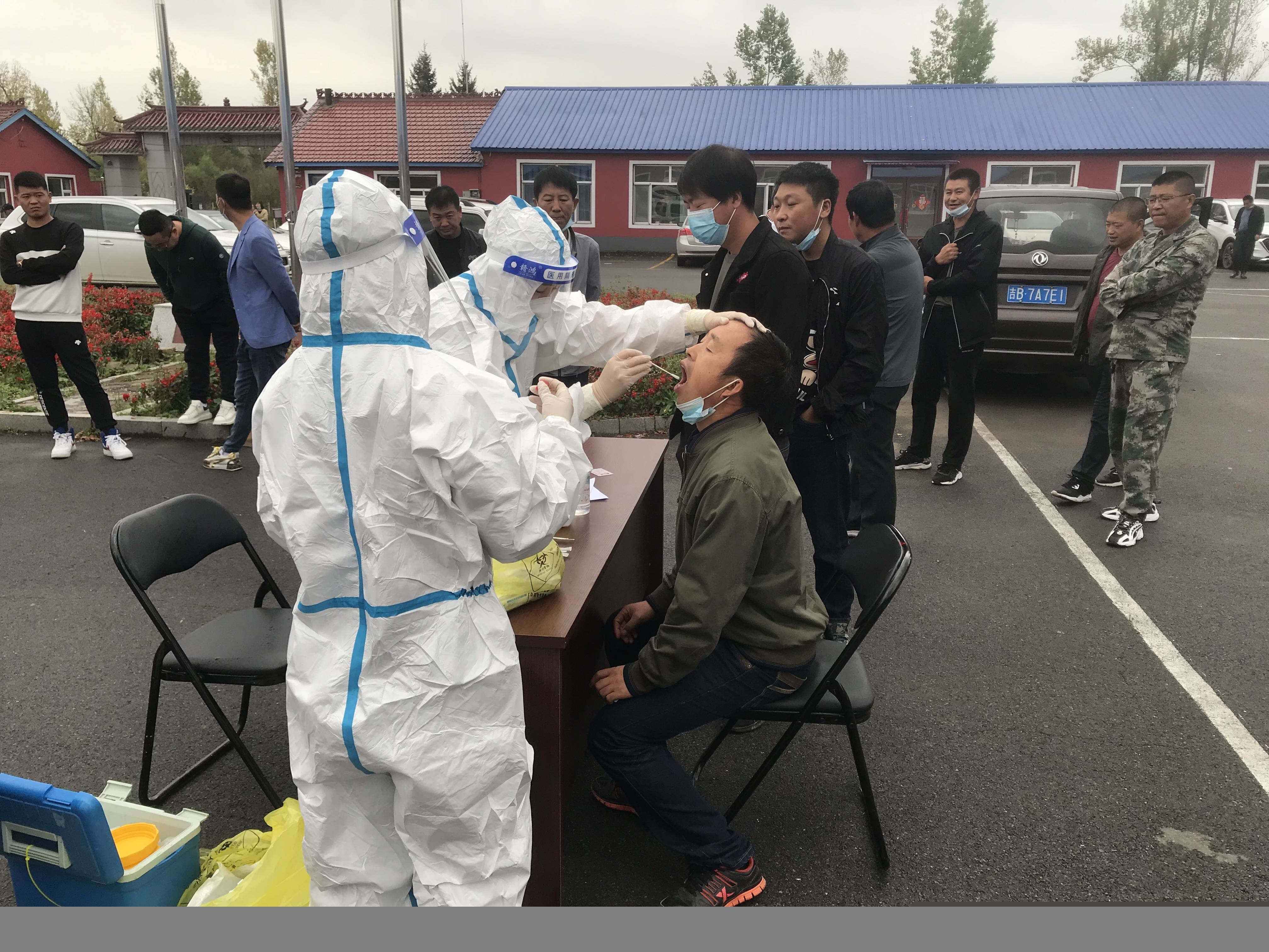舒兰市开原林场开展全员核酸检测 助力疫情防控工作