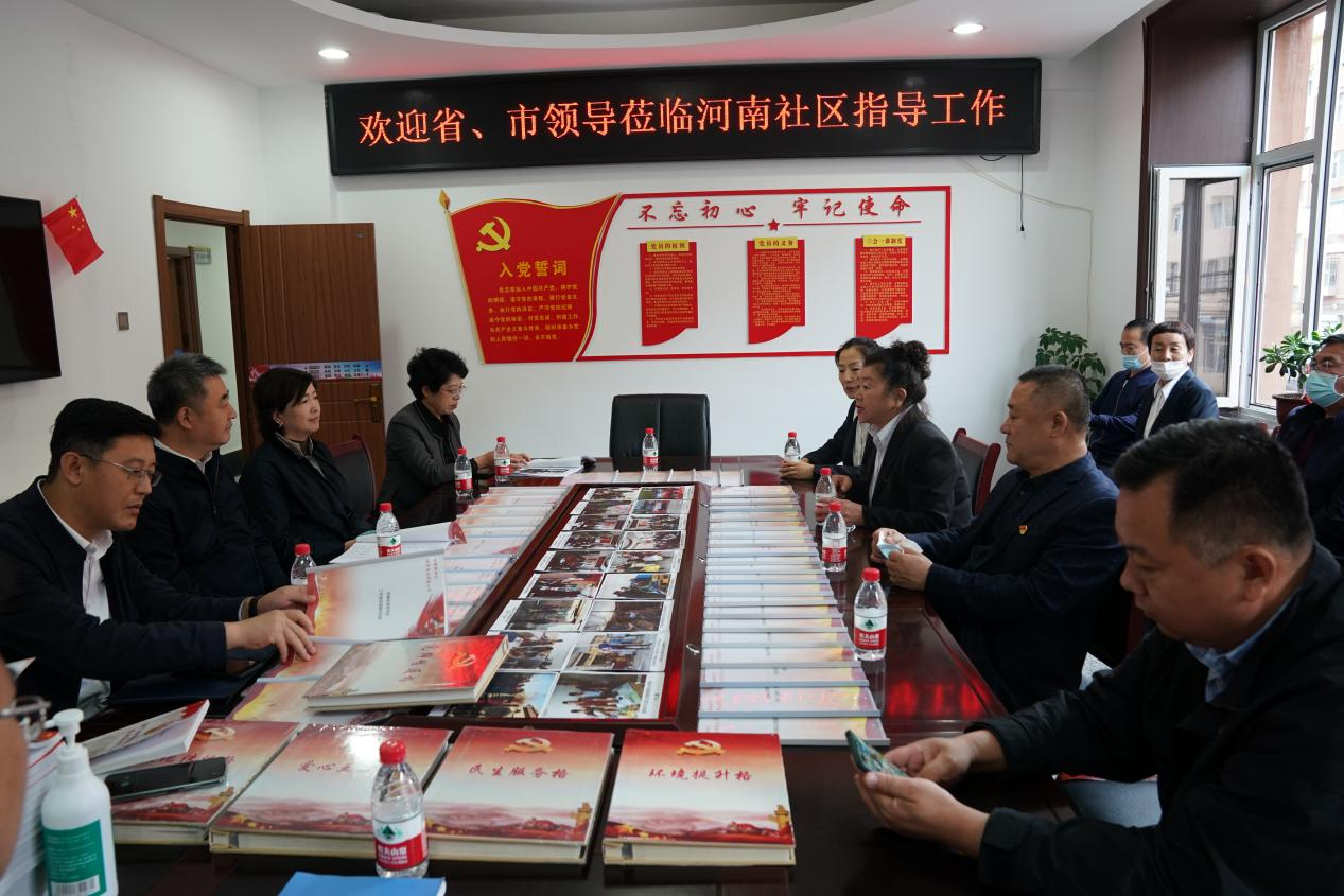 吉林省委老干部局副局长张英华一行到舒兰市调研指导工作