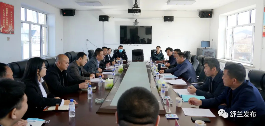 舒兰市委书记朱永忠到天德乡、莲花乡开展工作调研