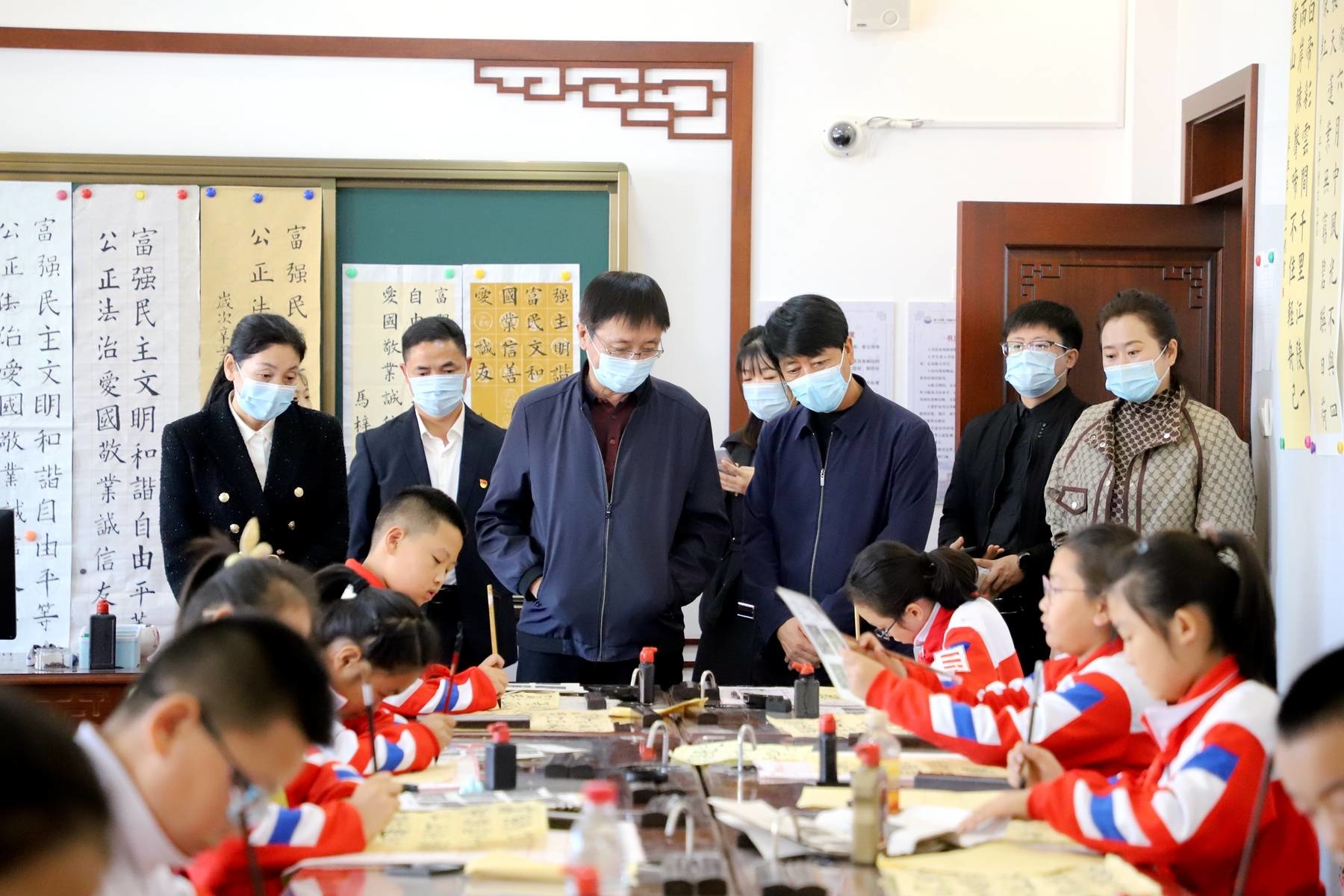 吉林市委宣传部到舒兰市调研省级文明校园创建工作