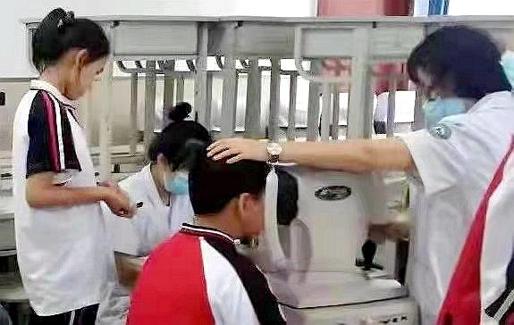 舒兰市疾病预防控制中心组织开展中小学生视力筛查工作