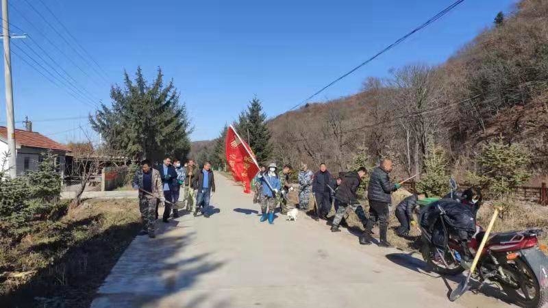 舒兰市青松林场开展场区人居环境卫生整治工作