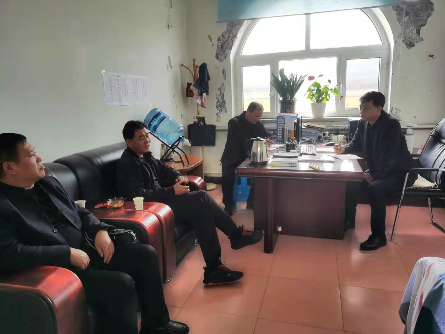 舒兰市人大党组书记曹洪罡到新安乡督导检查重点工作