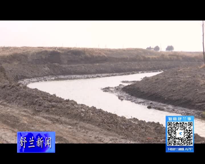 舒兰市领导到卡岔河开展巡河工作及检查污水处理厂工程建设情况