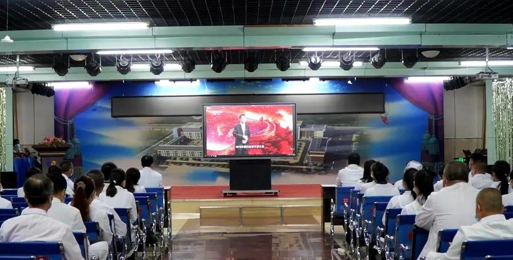 舒兰市卫生健康系统认真组织广大党员干部观看《党的伟大成就》