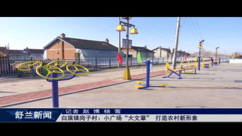舒兰市白旗镇岗子村：小广场&ldquo;大文章&rdquo; 打造农村新形象