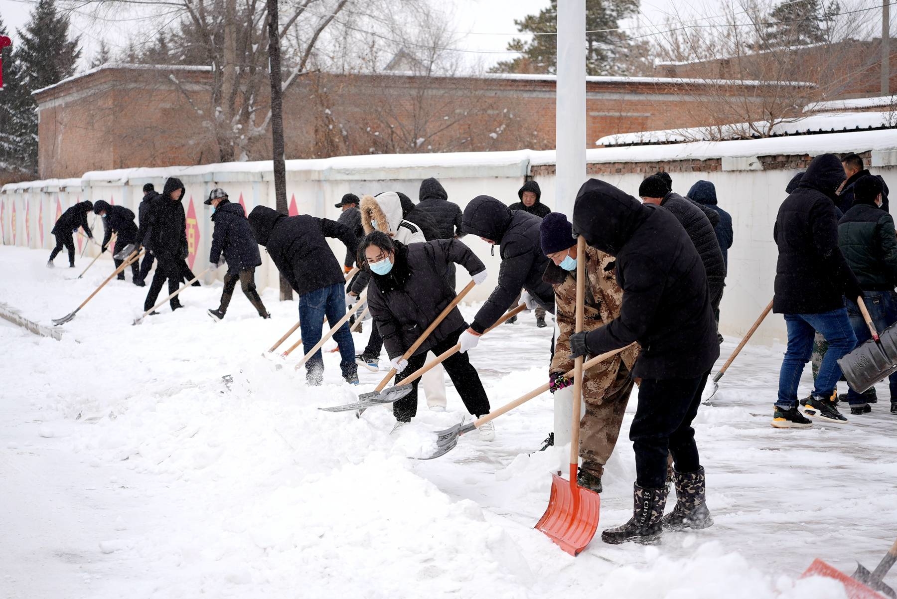 舒兰市吉舒街道：全街一条心 清雪在行动