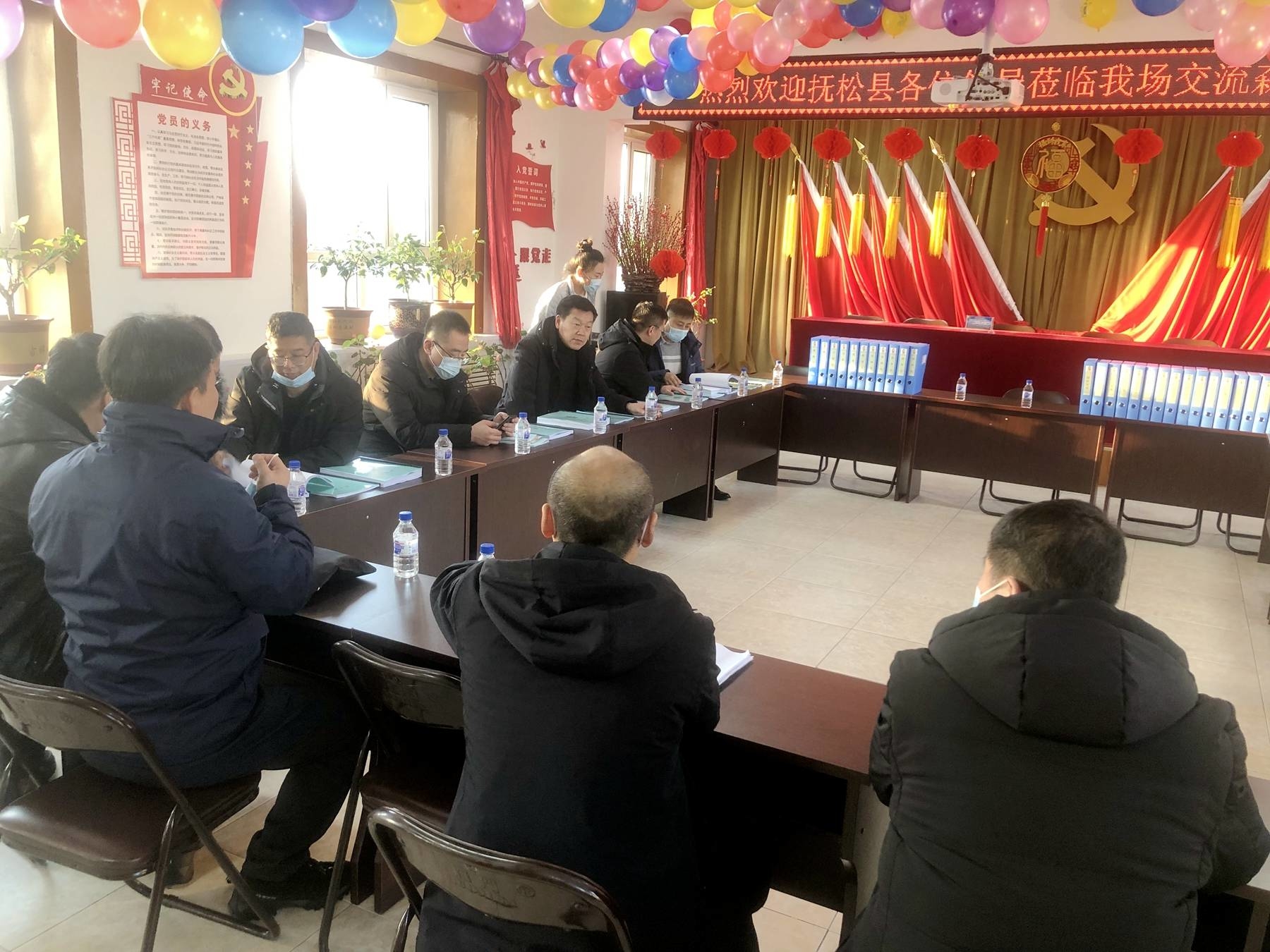 抚松县到舒兰市考察交流森林防灭火工作