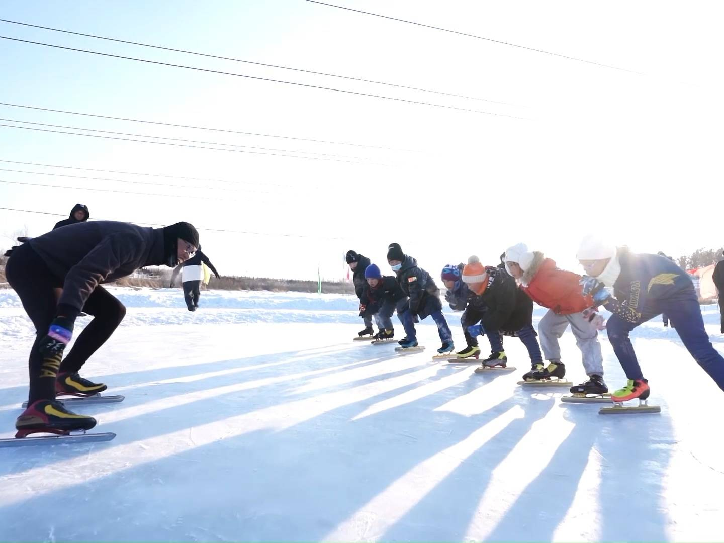 吉林舒兰：滑冰少年 助力冬奥