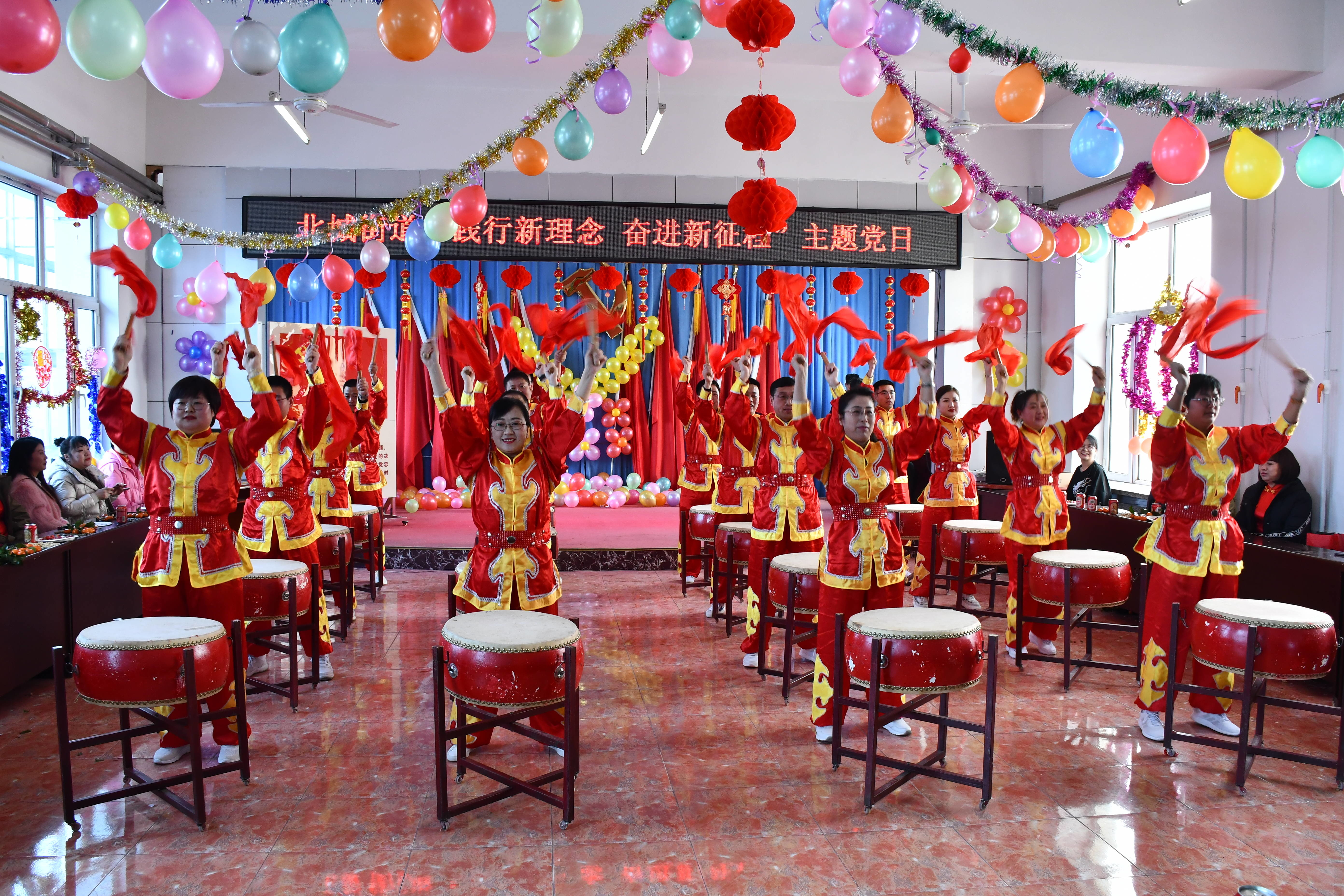 舒兰市北城街道开展&ldquo;践行新理念，奋进新征程&rdquo;主题党日活动