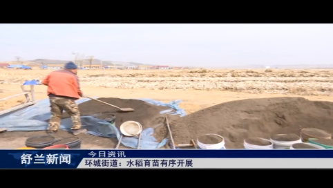 舒兰市环城街道：水稻育苗有序开展